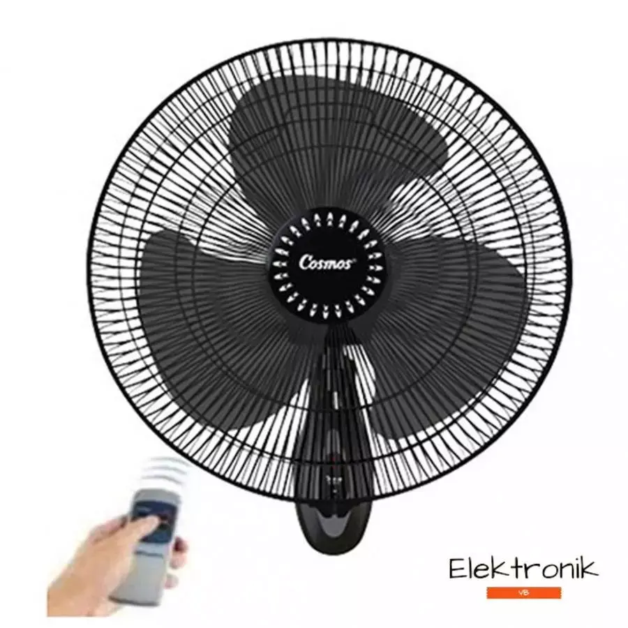 Kipas Angin Dinding WALLFAN Cosmos Remote Control 16WFGR 16 inch