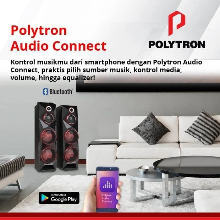 SPEAKER AKTIF POLYTRON  PAS8CF28 PAS 8CF28
