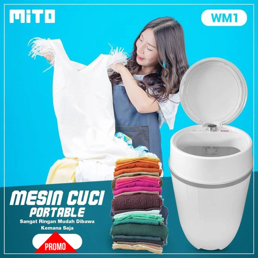 MESIN CUCI MITO WM1 WM 1 MESIN CUCI MINI