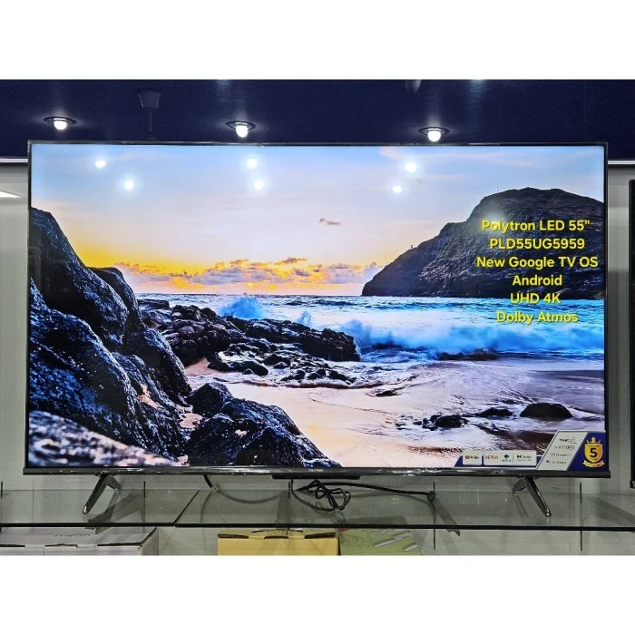 POLYTRON 4K UHD Smart Google TV 55 Inch PLD 55UG5959
