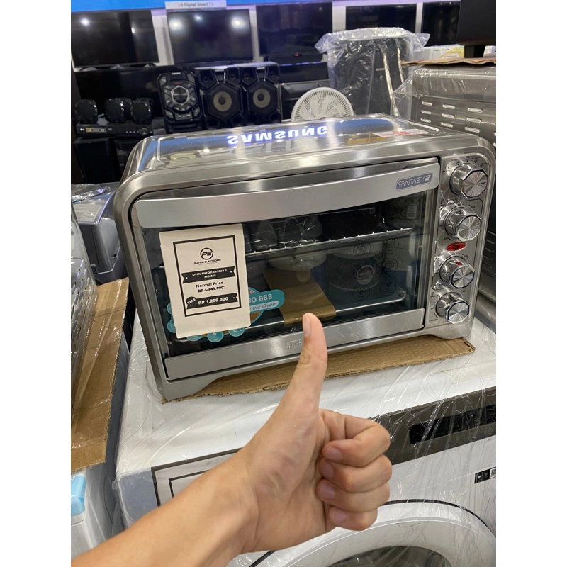 MITO OVEN MO 888 FANTASY 2 MITO MO-888 KAPASITAS 33 LITER wood MO888 NEW