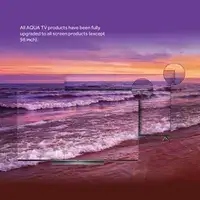 Aqua TV LED Android Smart 32inch AQT32K701A 32K701A android google smart