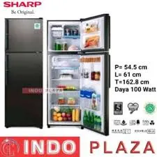 LEMARI ES KULKAS SHARP SJ326GC SR SD 326GC HANDLE