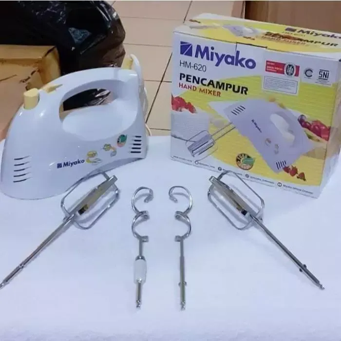 MIYAKO HAND MIXER HM 620 - MIXER TANGAN MIYAKO HM620