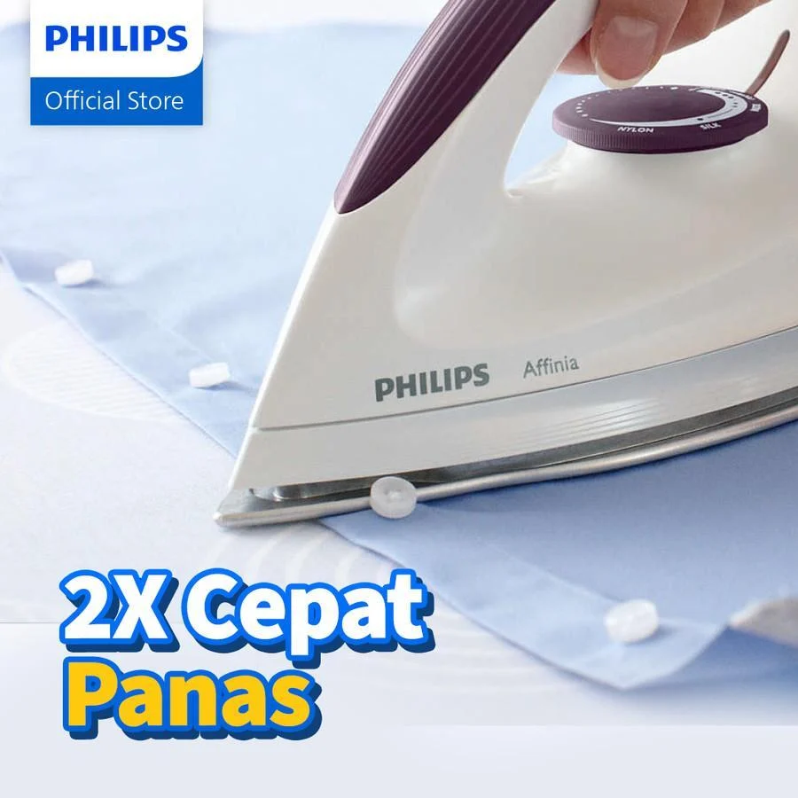 Philips Dry Iron GC160/27 - Setrika Philips GC 160