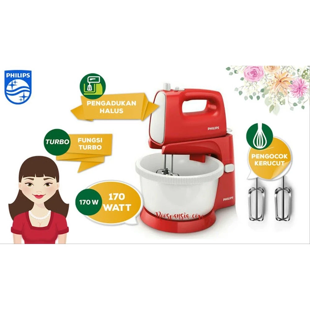 Philips Stand Mixer HR 1559 HR1559 HR-1559 mixer mangkuk