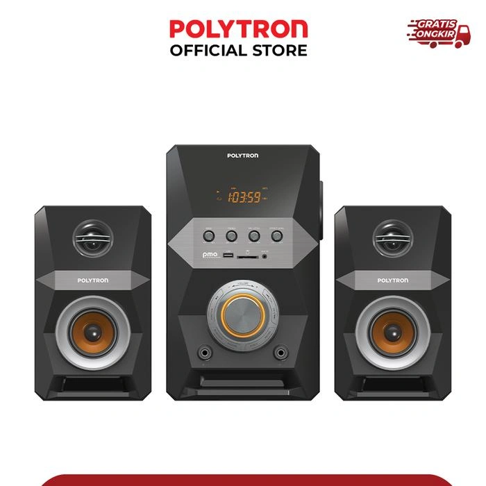 Speaker Multimedia Polytron PMA9522 Bluetooth PMA 9502 PMA9522 PMA 9522