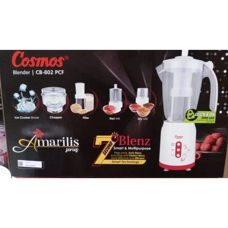 COSMOS Blender CB 802 PCF 4in1 CB802 CB 802 pcf cb-802 Blenz CHOPPER COSMOS
