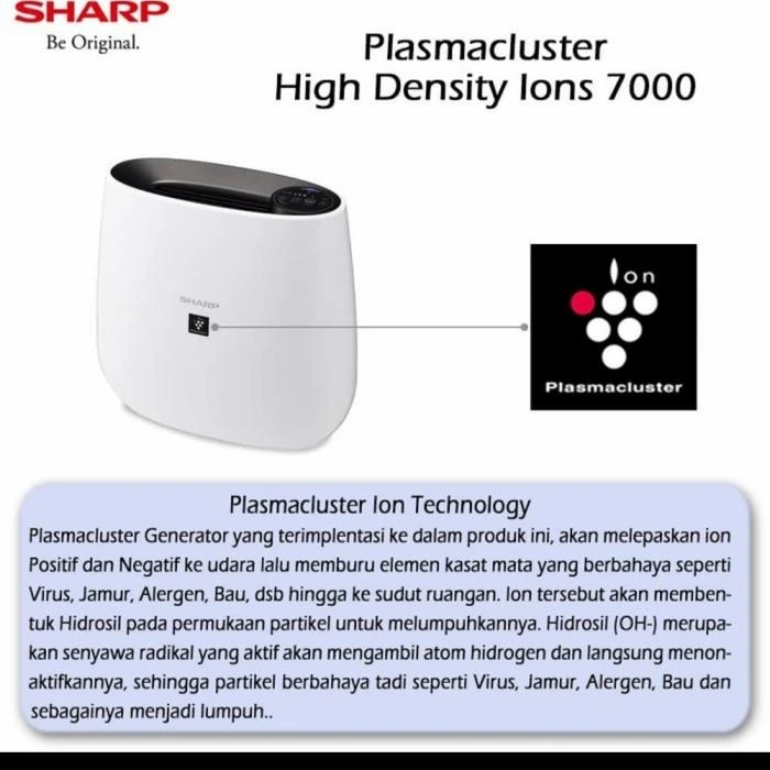 SHARP AIR PURIFIER FP-J30Y FPJ30 FPJ 30 [coverage 23M2] Plasmacluster antivirus
