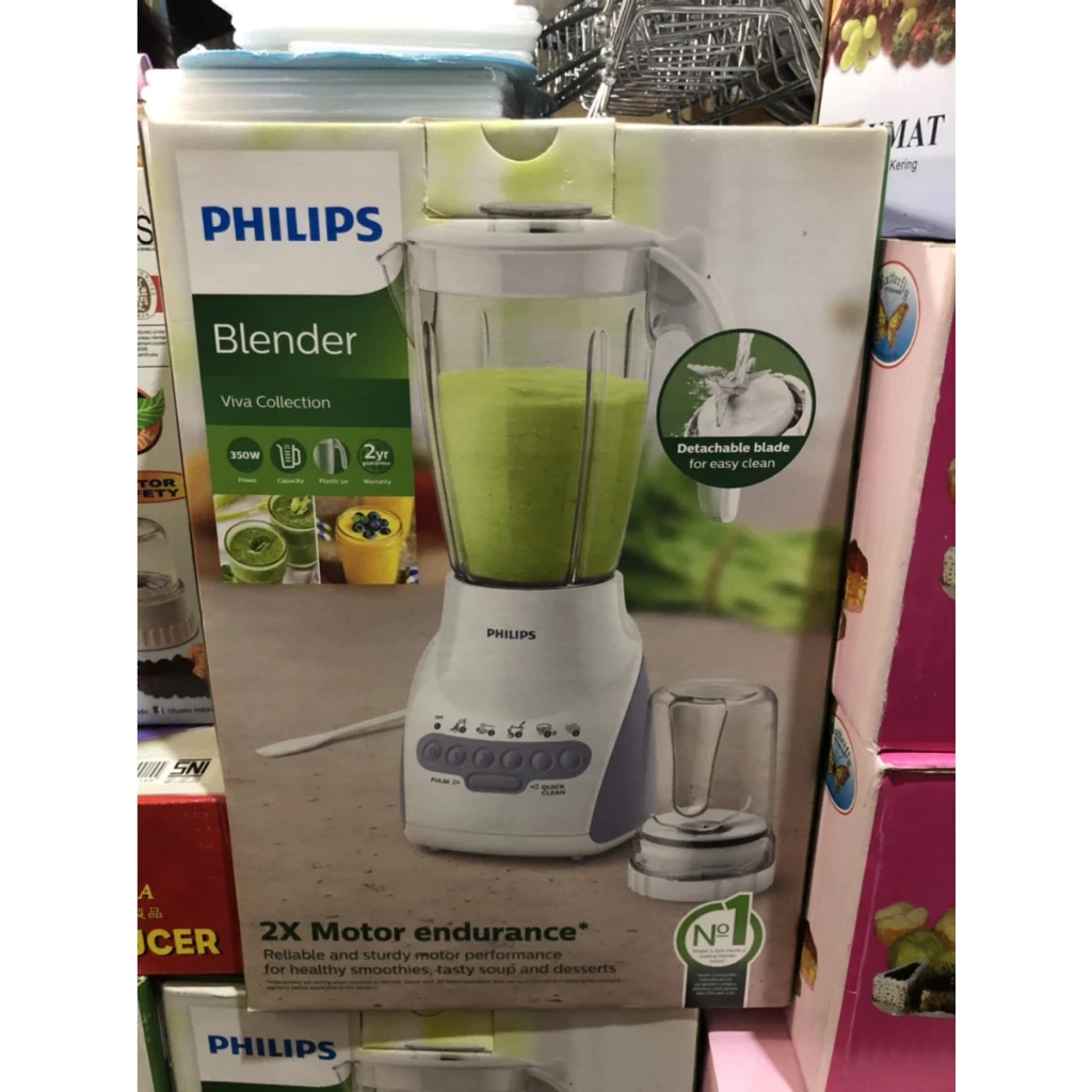 Blender Philips HR 2116 kaca HR2116 1.5 LITER KACA