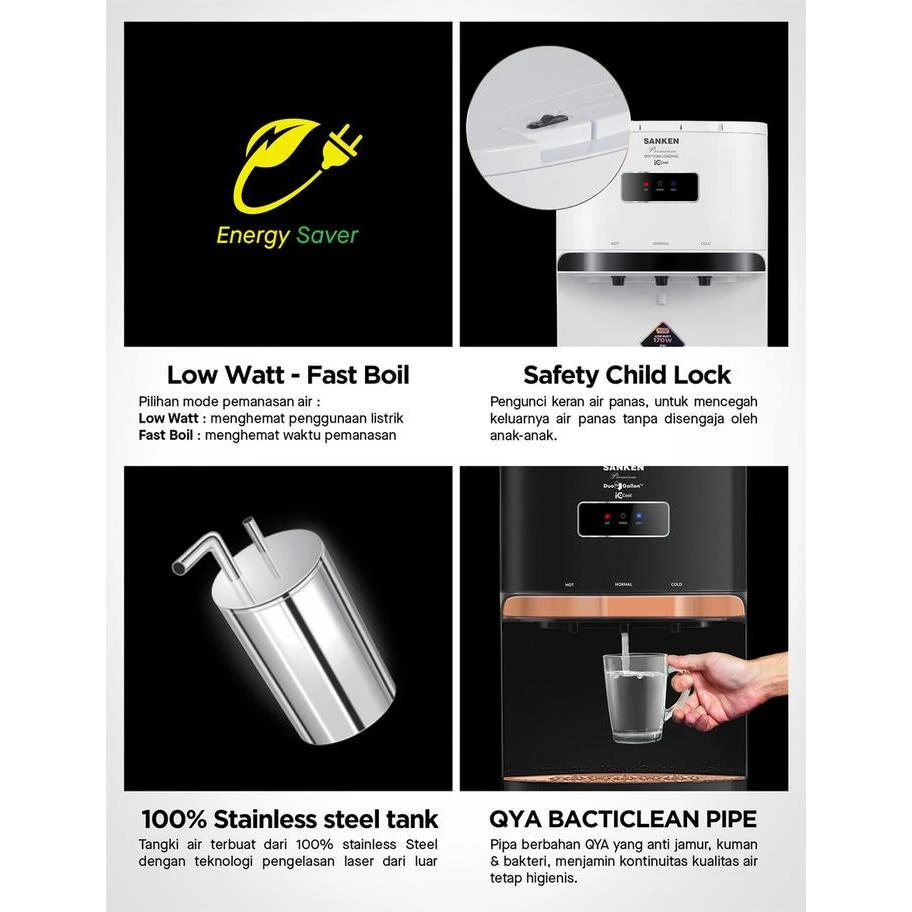 SANKEN DISPENSER HWD-C588 HWDC588 HWD C888 Xatria Pro compressor