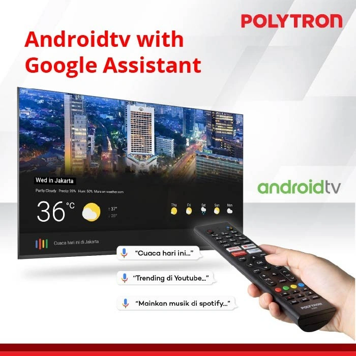 POLYTRON Smart Android TV 43