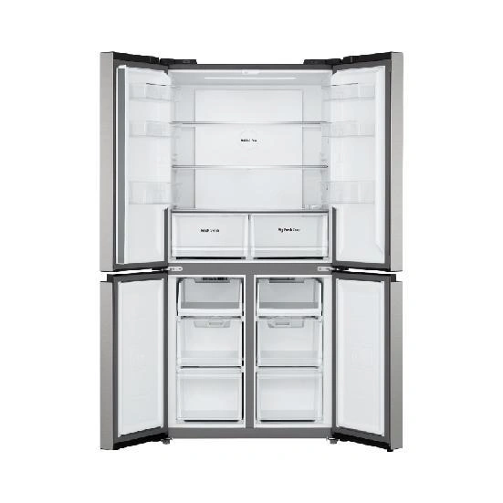 LG Kulkas Multi Door 519L / 474L - Multi Air Flow - Smart Inverter - Silver - Model GCFB47FMLAH
