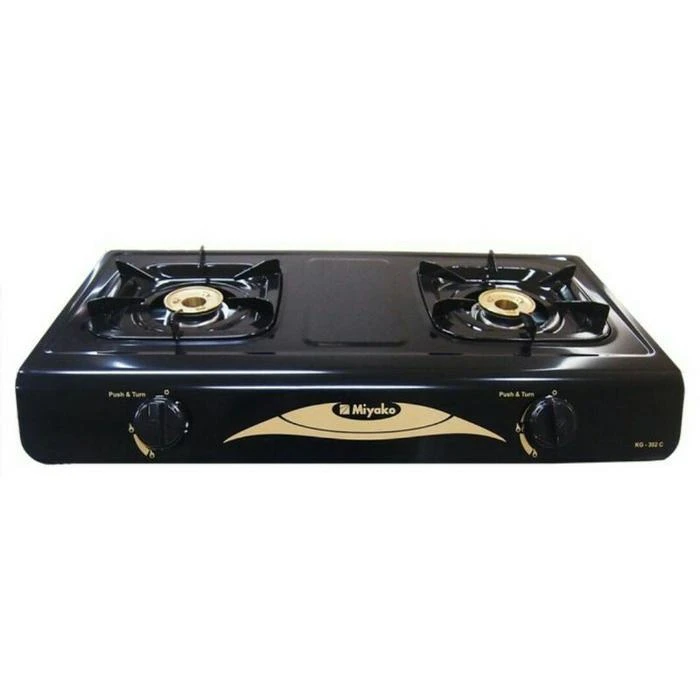 Miyako Kompor Gas KG-302 C 2 Dua Tungku 302CE KG302