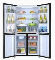 AQUA Kulkas Multidoor 456 Liter H-Deo Anti-Bacteria Twin Inverter AQR-TTD546RBC