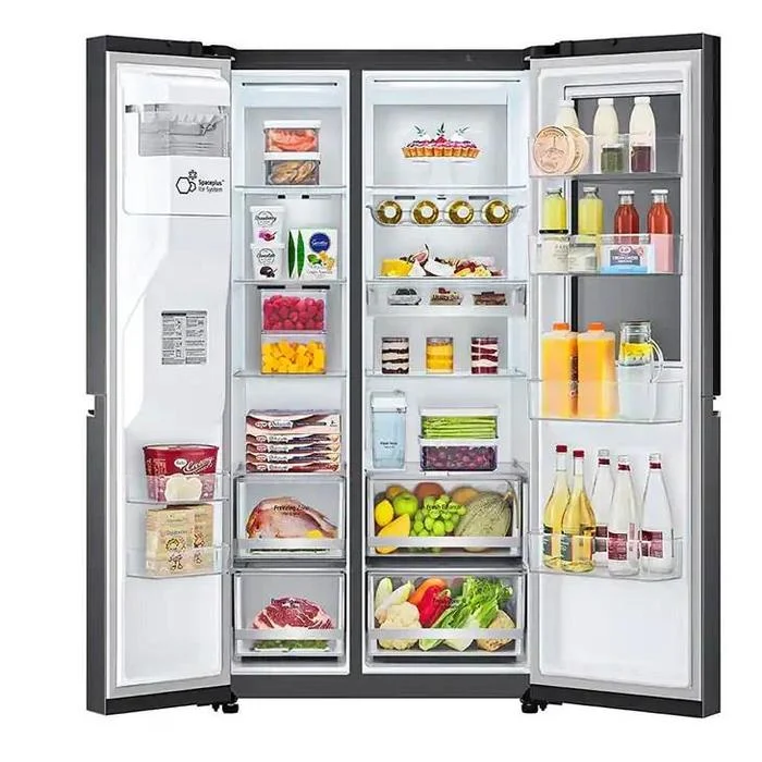 LG Kulkas GCX257CQEW Instaview Kulkas Side By Side GC-X257CQEW