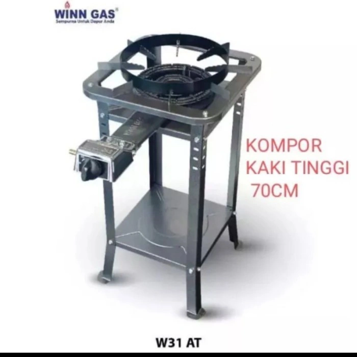 Winn Gas Kompor Cor W31AT W-31AT 31AT Komersil Dagang Kaki Sedang