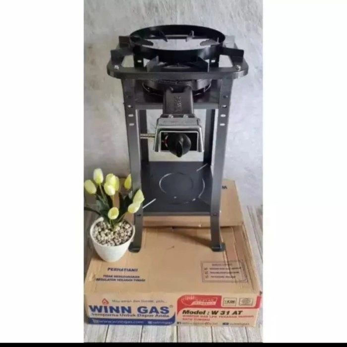Winn Gas Kompor Cor W31AT W-31AT 31AT Komersil Dagang Kaki Sedang