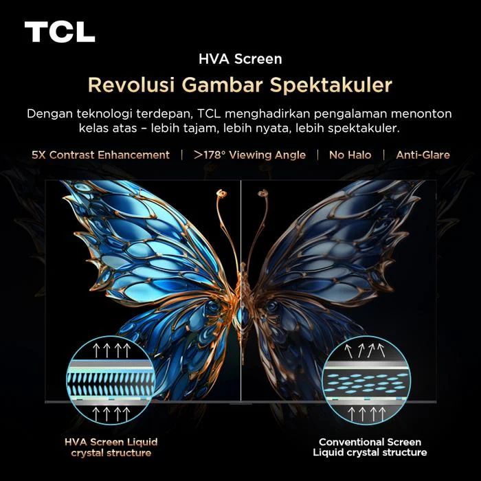 TCL TV 4K 55P6L 55 INCH TCL P6L 4K SMART GOOGLE