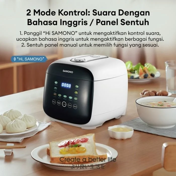 Samono Panci Blue Diamond Smart Rice Cooker 500W