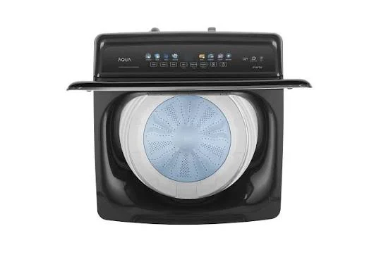 Mesin Cuci Aqua Top Loading AWM12-B2158L(B) AWM12 Black
