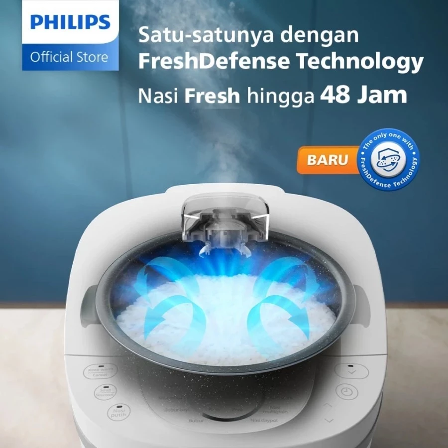 MAGIC COM PHILIPS RICE COOKER DIGITAL HD 4716 /90 HD716 /85 HD 4712 NEW HD4716 16 MENU