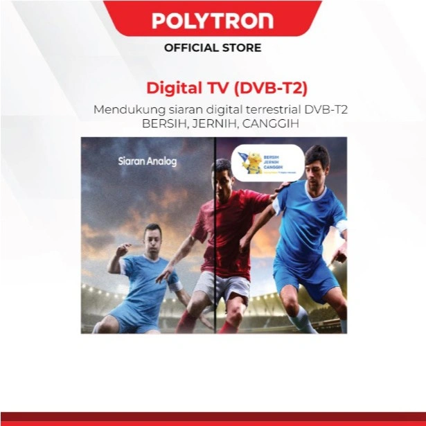 Polytron LED Digital TV 43' Full HD FHD USB Play PLD 43CV8869 SMART