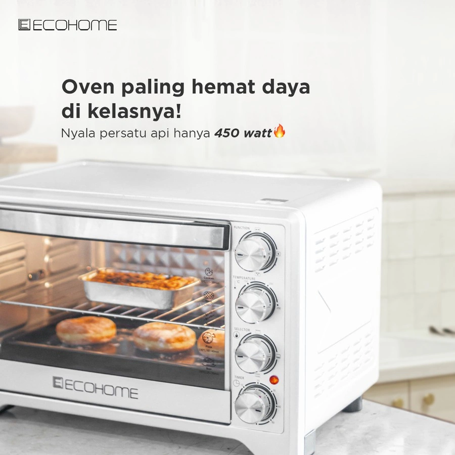 Ecohome Electric Oven Platinum EOP 777 EOP777 EOP-777 kapasitas 24L