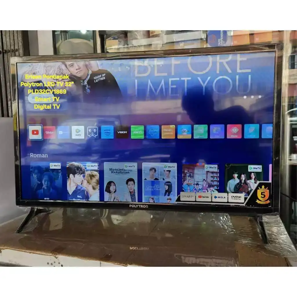 LED TV 32 Inch Easy Smart Polytron HD Ready PLD-32CV1859 PLD 32CV2269 32cv1869