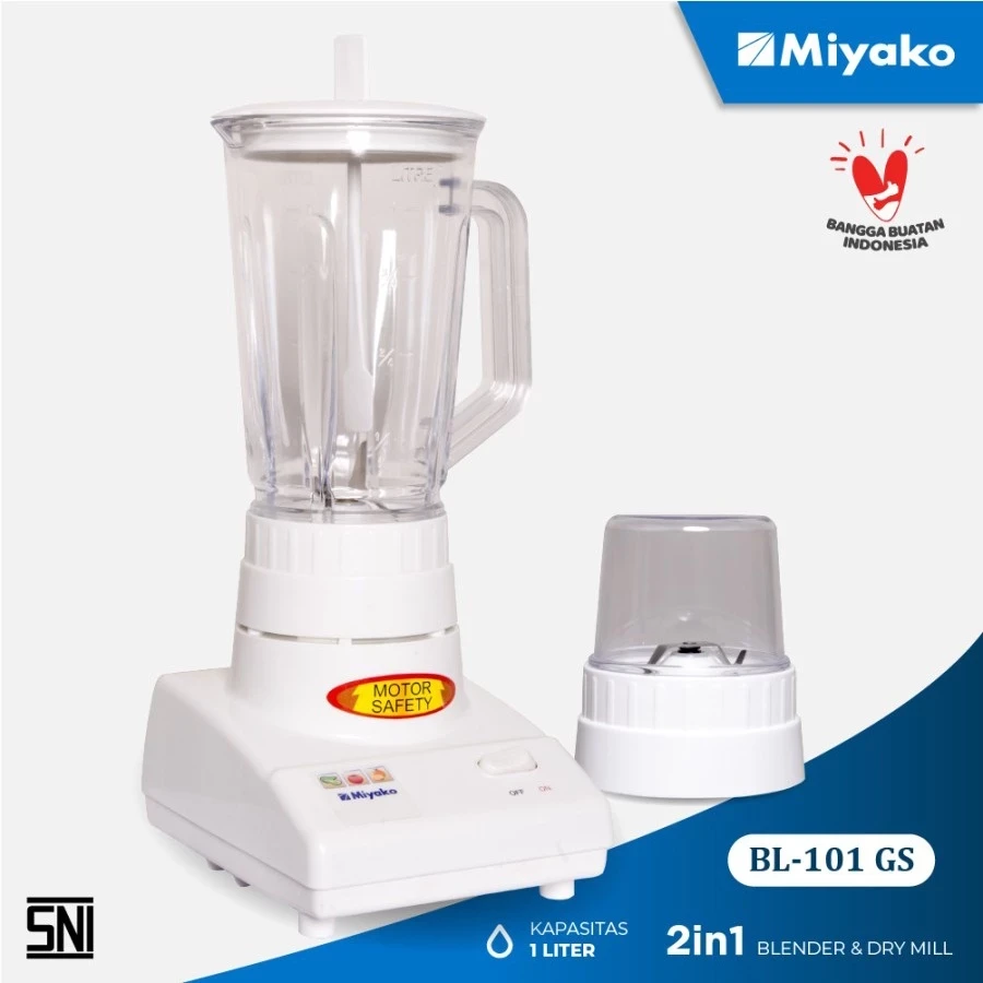Blender Miyako 2in1 Kaca BL101GS BL 101GS 101 GS