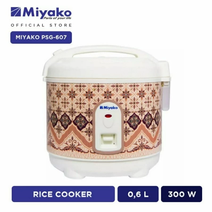 MAGIC COM MIYAKO PSG607 PSG-607 0,6LITER PSG 607 MASAK only