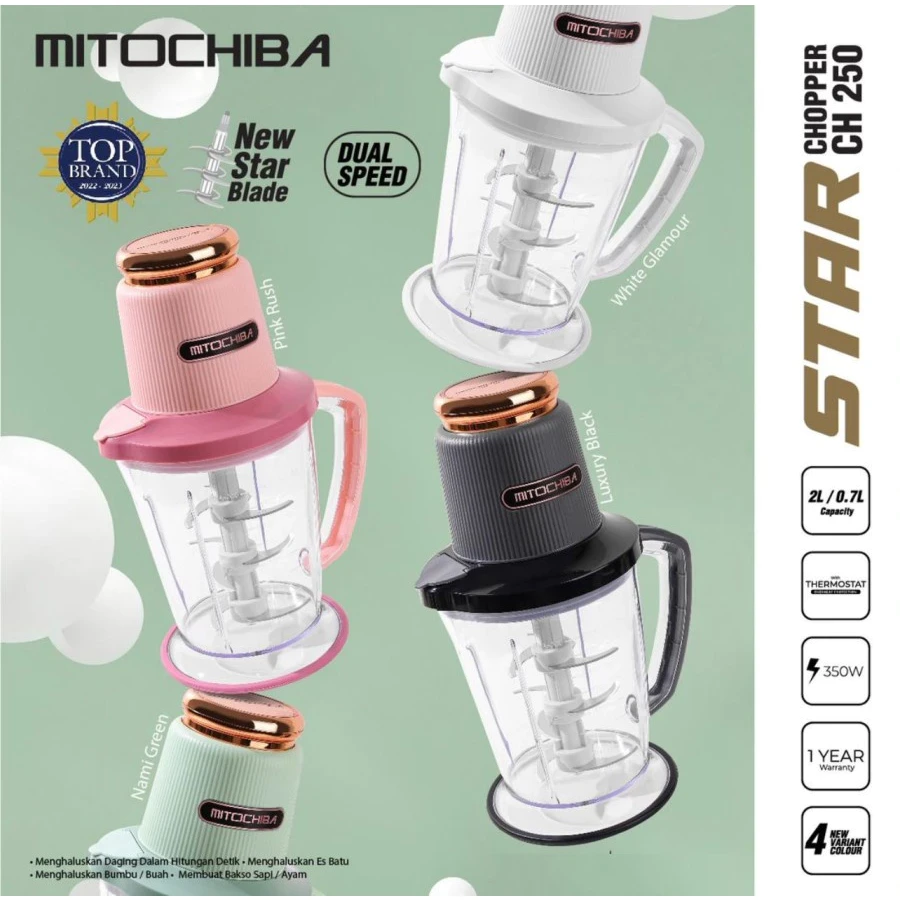 CHOPPER MITO CH250 CH 250 CH-250 NEW STAR BLADE 9 BLADE