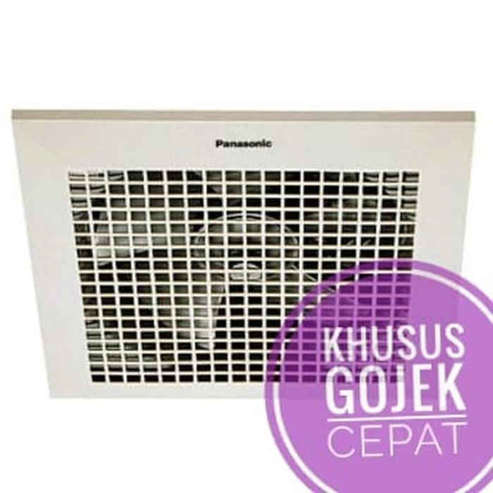 Panasonic Exhaust Fan Ceiling Plafon FV 25TGU (Diameter baling 25CM)