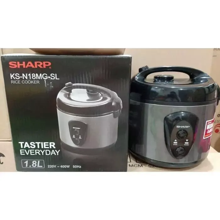 Rice Cooker Magic Com Sharp KSG-18MH  KSG18M KSG 18M Penanak Nasi Kapasitas 1.8 Liter