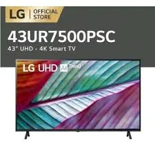 LG SMART TV 43UA7500 SMART TV FULL HD ACTIV HDR 43ua7500psa WEB OS 4K