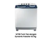MESIN CUCI MANUAL SAMSUNG 8,5KG WT85H3210MB 8.5 Kg Air Turbo