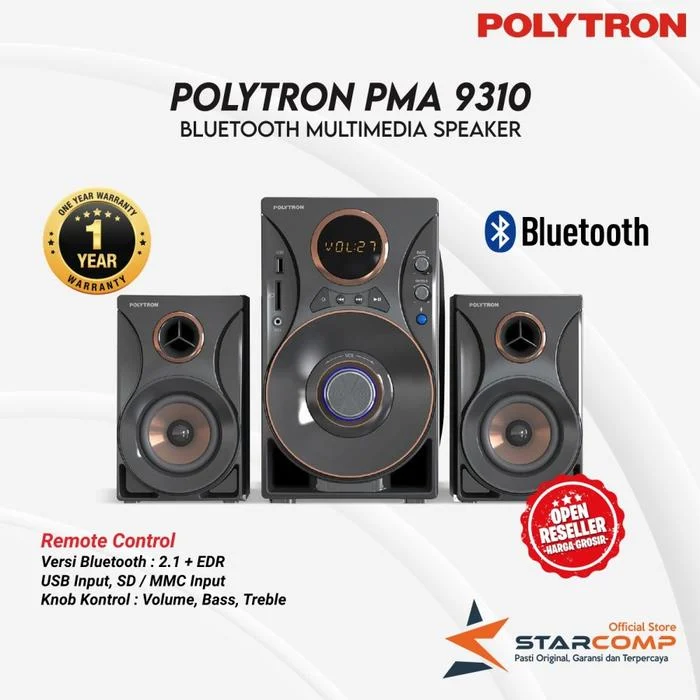 Speaker Aktif Usb Bluetooth Polytron PMA9310
