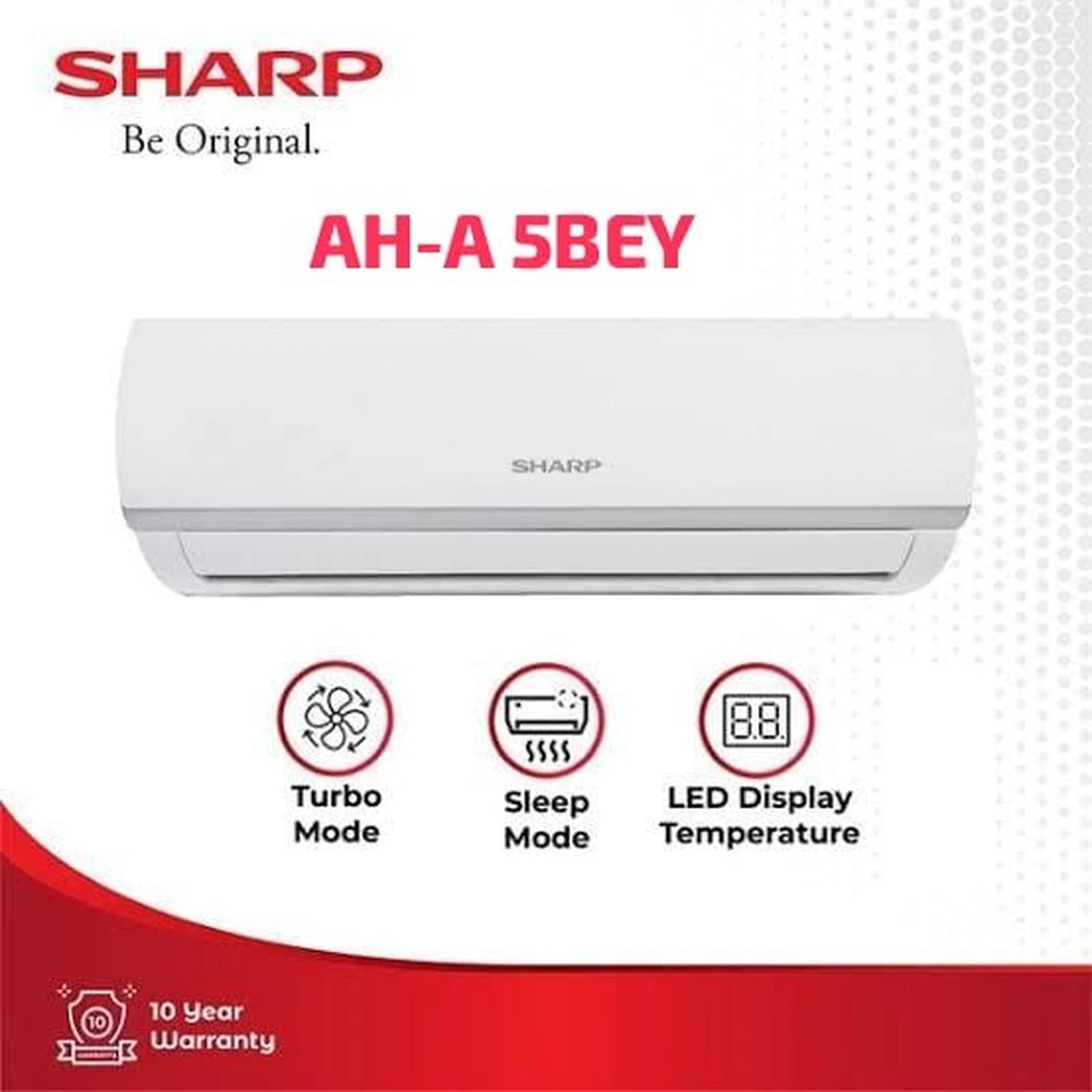 NEW AC SHARP 05 BEY 05BEY 1/2 PK 1/2PK standard AH-A 05BEY AH-A5BEY 5BEY
