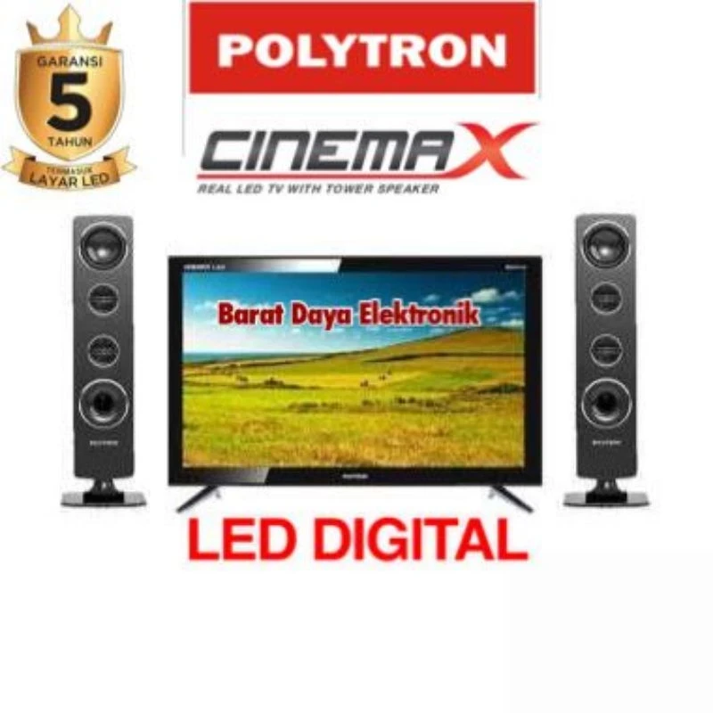 Polytron LED TV Tower CinemaX 24