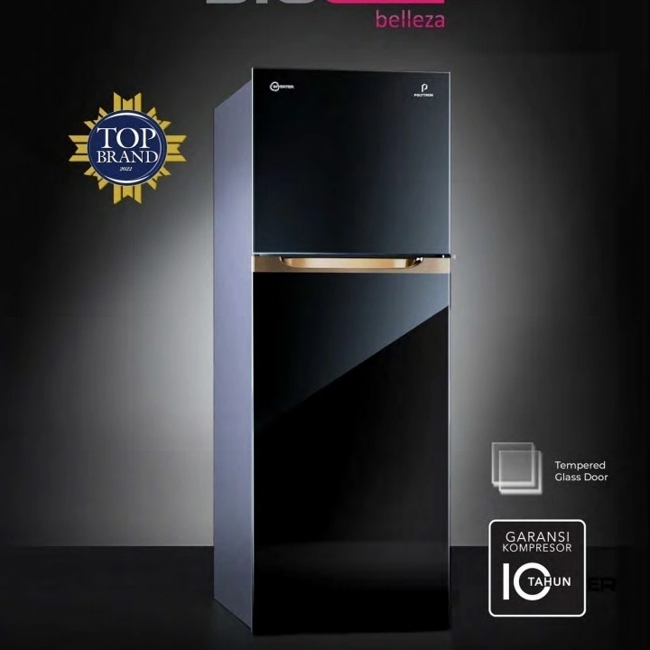 KULKAS POLYTRON JUMBO Kulkas Polytron 2 pintu inverter Big liter PRM430x PRM 430X