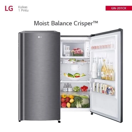 Kulkas LG 1 Pintu GN-201CK 201 CLD GN201 GN201CL 201CLD