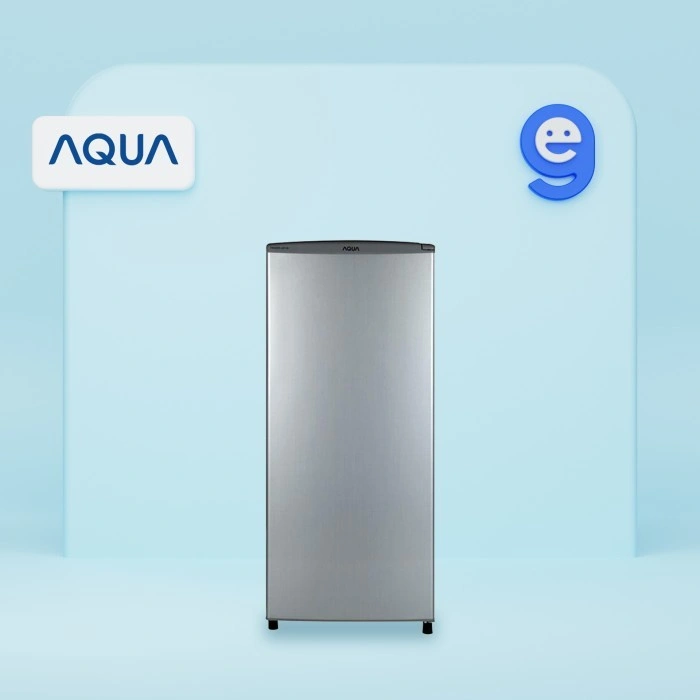 AQUA Kulkas Freezer 6 Rak AQF S6 / AQFS6L / AQF-S6 es batu