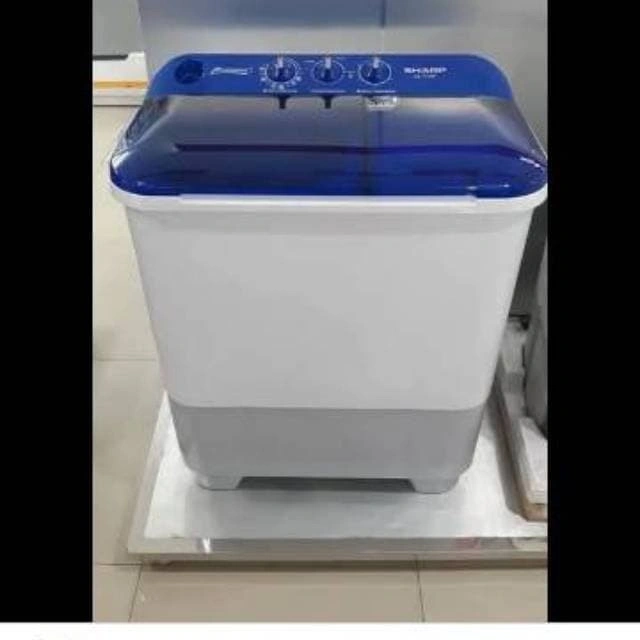 Mesin Cuci Sharp 2 Tabung 6.5 kg EST65NT EST-65NT 65NT
