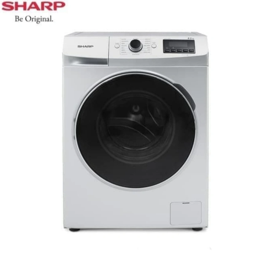 MESIN CUCI FRONT LOADING SHARP ES-FL1083 W ESFL1083W 8.5KG 1083 w