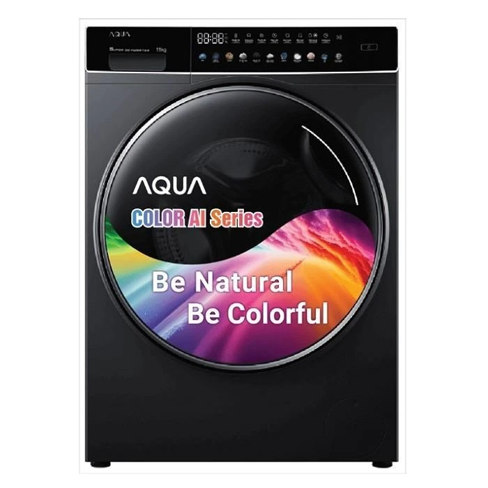 FRONT LOADING AQUA FQW1160DF / MESIN CUCI AQUA 11 KG FQW-1160DF