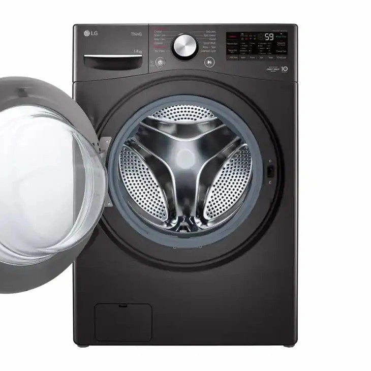 MESIN CUCI FRONT LOADING LG 15KG F2515RTGV think wifi F- 2515RTGV MESIN CUCI FRONT LOADING LG F 2515 RTGV F2515RTGV 15 KG 1 TABUNG