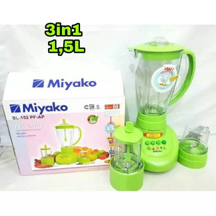 BLENDER MIYAKO BL152 PF/AP 3 IN 1 PLASTIK 152PF AP