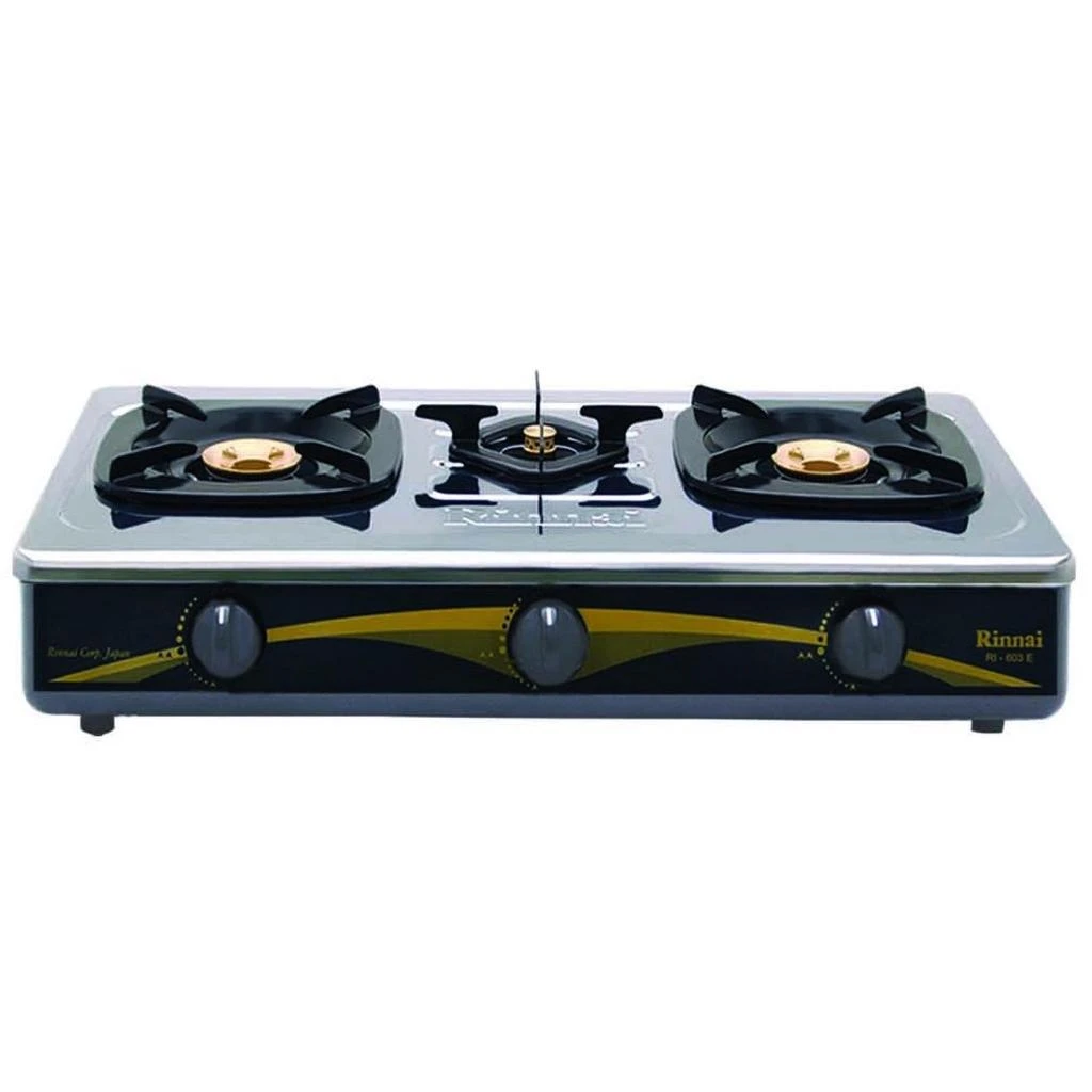 Kompor Gas Rinnai RI 603E RI 603 E Kompor Gas 3 Tungku