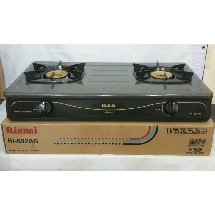 KOMPOR GAS RINNAI RI 602AG RI602AG api lilin 602BGX 602 BGX TORNADO