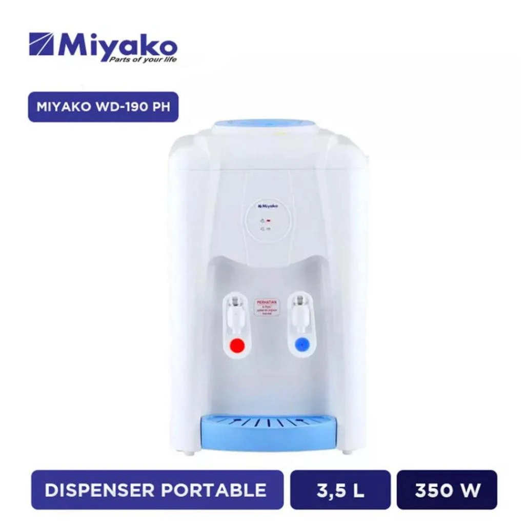 Dispenser Air Miyako Hot & Normal WD-190 H/PH WD190 WD 190